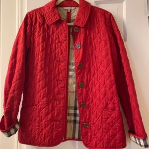 Burberry diamond quilt jacket (lightweight)